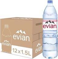 evian Mineral Water 1.5L, (Pack of 12)