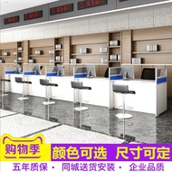 Fill in the Reception Table Company Order Front Desk Real Estate Accept Bar Contract Bank Desk Finan