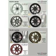 CE28 8 SPOKE BY VELOS WHEELS CAST ALLOY RIM 15 INCH MADE IN THAILAND LOW PRESSURE TECHNOLOGY