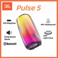 JBL Pulse 5 Bluetooth Speaker - IPX7 Waterproof, 12H Playtime, 360° LED Lights, PartyBoost, Rich Bas
