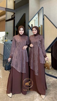 SHDSEVIRA NEW LUSY M-XL DRESS GAMIS MODE TERBARU BEST SELLER DAN REAL ORIGINAL