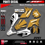 Decal Crf 150L Fullbody Sticker Sticker Sticker Motor CRF 150 L