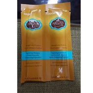Hask Argan oil 洗髪水shampoo 10ml and 護髮素 conditioner sample 10ml