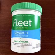 US imports in stock Fleet Adult Glycerin Suppositories 50-Count Jars Non-polluting clothing