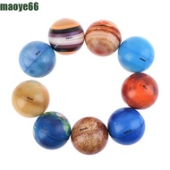 MAOYE Moon Star Ball Stress Relief 6.3cm Sponge Ball Elastic Ball Toy for Children Printing Star Bal