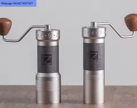 1Zpresso KPLUS Aluminum Burr Grinder Manual Coffee Grinder Stainless Steel Adjustable Coffee Bean Mi