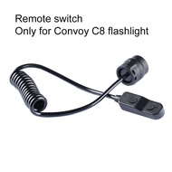 Remote Switch with Convoy C8 tail, Suitable for C8 and C8+ / S2+ L21B M21B Flashlight