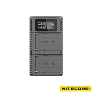 【NITECORE】USN3 Pro 液晶顯示 USB 雙槽快充充電器 For Sony NP-F970 公司貨