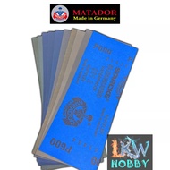 Matador Water Proof 991A 10pcs Set Sandpaper 600- 7000