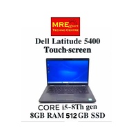 Dell Latitude 5400 Touchscreen Intel i5-8365U 8GB RAM 256GB NVMe SSD AMD Radeon 540X 2GB High Specs 
