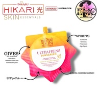 Hikari UltraFRESH Sunscreen SPF50 PA++++ 50g Single Item Regular Edition Aqua Glycerine, Protects Ag