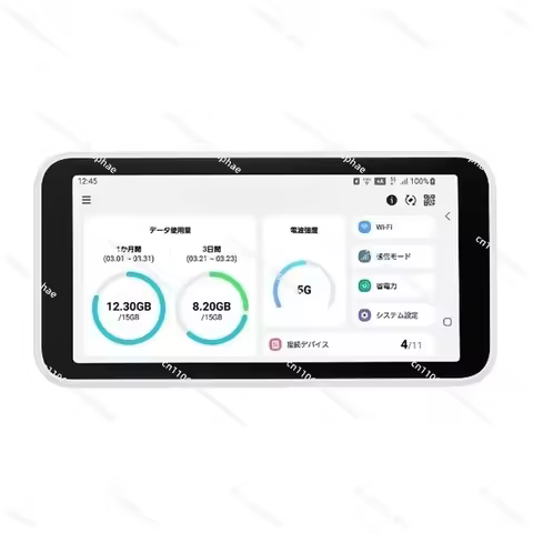 Second Hand 5G Mobile WiFi SCR01 Sim Free Portable Router Wireless Mini WiFi Used