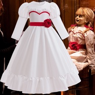 Girl Dress Summoning 4 Annabelle Cosplay Costume Birthday Party Princess Dress Stage Performance Cos