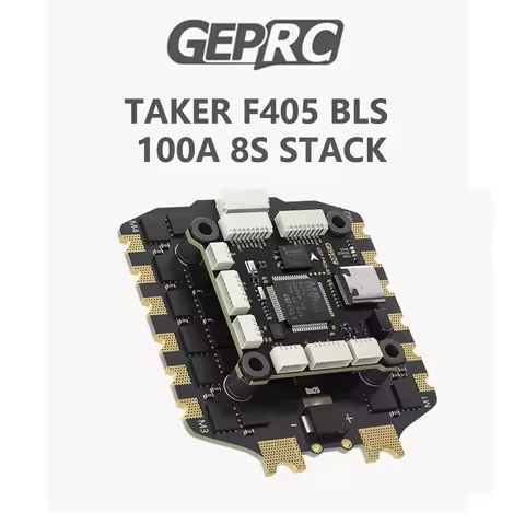 GEPRC TAKER F405 BLS 100A 8S STACK 4IN1 ESC Black Box Data Analyze Record Flight Barometer Integrate