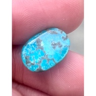 Firus Nesyabur Iran Asli Sky Blue Saiz 5 Sen Urat Hitam Putih Halus Batu Permata Rare Natural Turquo