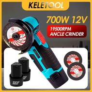 12v angle grinder 700W Mini Cordless Angle Grinder Portable 12V 80mm 3" Polishing Small cutting saw 