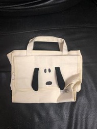 日本正版Snoopy手袋 史努比 包包 銀包 小息袋