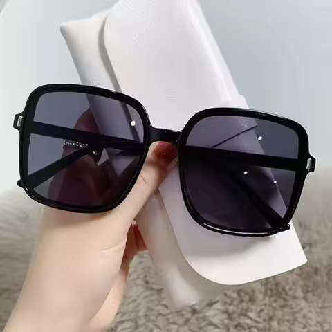 Fashion Designer Square Sunglasses Woman Retro Vintage Gradient Sun Glasses Female Shade UV400 Lente