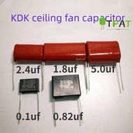 Panasonic KDK Ceiling Fan Condenser Capacitor  Noiseless capacitor1.8uF 2.4uF 5uF 0.1uF 0.82uF 275VAC