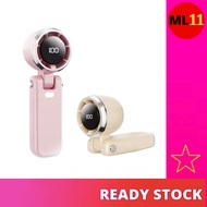 F2 Turbo High Speed 9.0m/s 100 Level Cooling Portable Desktop Handheld Fan USB Rechargeable