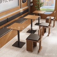 Vintage Dining Table and Chairs for Western Restaurant, Ocean Board Fast Food Restaurant, Internet C