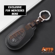 [Auto Sitter] Royal Leather Key Cover - Premium Leather Key Cover All New Mercedes benz W206 C200 C3