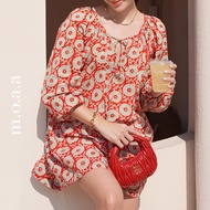 Sangria Dress in Watermelon | Moaa Collection