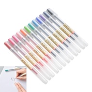 Gel pen      12pcs MUJI 0.5mm color ink pen art making pen