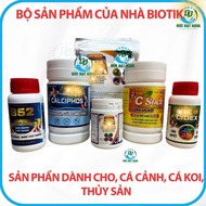 Care for koi fish, ornamental fish, seafood biotik, B52, C SOCK, CALCIPHOS, CIDEX,TETRA, KOPCHA, BKC