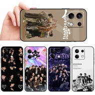 Soft black phone case for Xiaomi Poco M4 M5S F2 F3 F4 F5 X4 GT Pro Group Collage Sketch casing Anti 