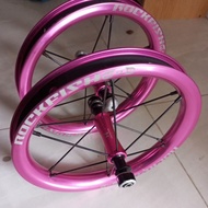 Rockfish wheelset ko2 pair preloved ws