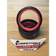 DS Racing DS-016 - DS Racing Drift Tire Competition Series II CS-FFFF-Zero (4pcs)