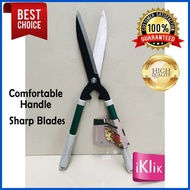 ➣ ✟ ♻ Hedge Shears Garden Scissor Grass Cutter Heavy Duty | iKlik
