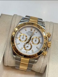 勞力士 116503 白面 18k黃金 Daytona ROLEX 迪通拿 40mm