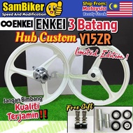 ENKEI 3 Batang Custom Sport Rim 1.6/1.6 1.4/1.4 SIAP Bearing Bush Y15 Y15ZR Ysuku Open Hub 3Batang 3
