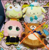 23年 30cm 日本景品 Furyu  Sanrio kero kero  keroppi 大青蛙大公仔單眼wink 戴帽表情拿花束企直公仔生日公仔 Something blue fairy 花花仙