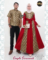 Kebaya modern Couple Saraswati - batik Couple baju pesta
