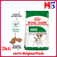 ROYAL CANIN Mini Adult (2KG) Dry Dog Food/ Makanan Anjing/ Pet Food