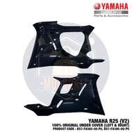 YAMAHA R25 V2 100% ORIGINAL LOWER FAIRING UNDER COVER LEFT RIGHT KIRI KANAN BS7-F8385-00-P0 BS7-F839