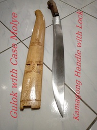 Gulok w/ Kaluban Big Molye Blade w/ Kamagong Handle with Lock