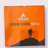 ALAT MASAK CAMPING EIGER CREW COOK SET 2 OUTDOOR - Gudang Irama