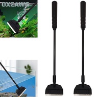 OXZAWG Glass Algae Scraper, Stainless Steel 33/53/73CM Aquarium Cleaning Tool,  Dual-Use Algae Remov