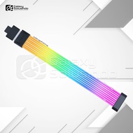 LIAN LI Wireless Splitter PW16-81W 16-8 GPU 12V-2x6 Highly Customizable Addressable RGB Extension Ca