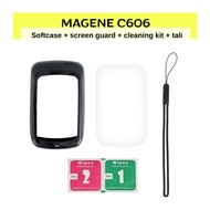 Silicone Softcase Cyclocom Bicycle MAGENE C606 Screen Guard Strap