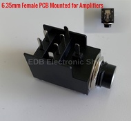 6.35mm Female 1/4 PCB Mounted Mic Jack / Chassis Type Mic jack / For 502 Konzert Amplifier Mic jack replacement