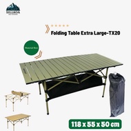 Outdoor Camping Folding Picnic Table 118x55x50cm - TX120