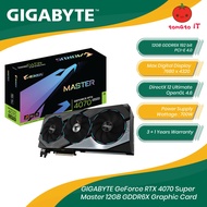 GIGABYTE GeForce RTX 4070 Super Master 12GB GDDR6X Graphic Card