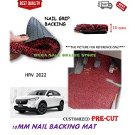 Honda HRV 2022 - 2025 Pre-Cut Customized Car Coil Floor Mat Carpet Nail Backing Carmat 10mm +/-