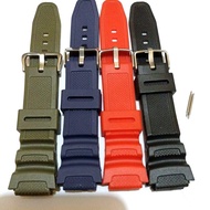 Strap tali jam tangan Casio W218 / W-218H / W218H / W 218H free pen tali