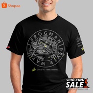 [Custom] T-Shirt G-Shock FrogMan Custom Design- Black (size XS-5XL)